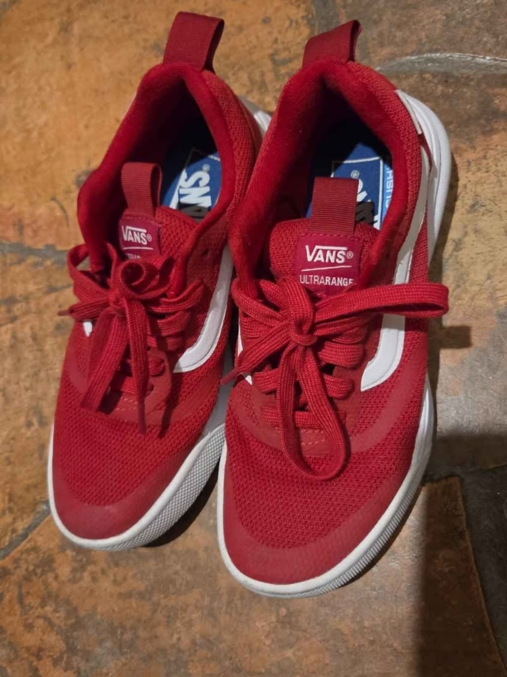 Vans UltraRange Red Sneakers